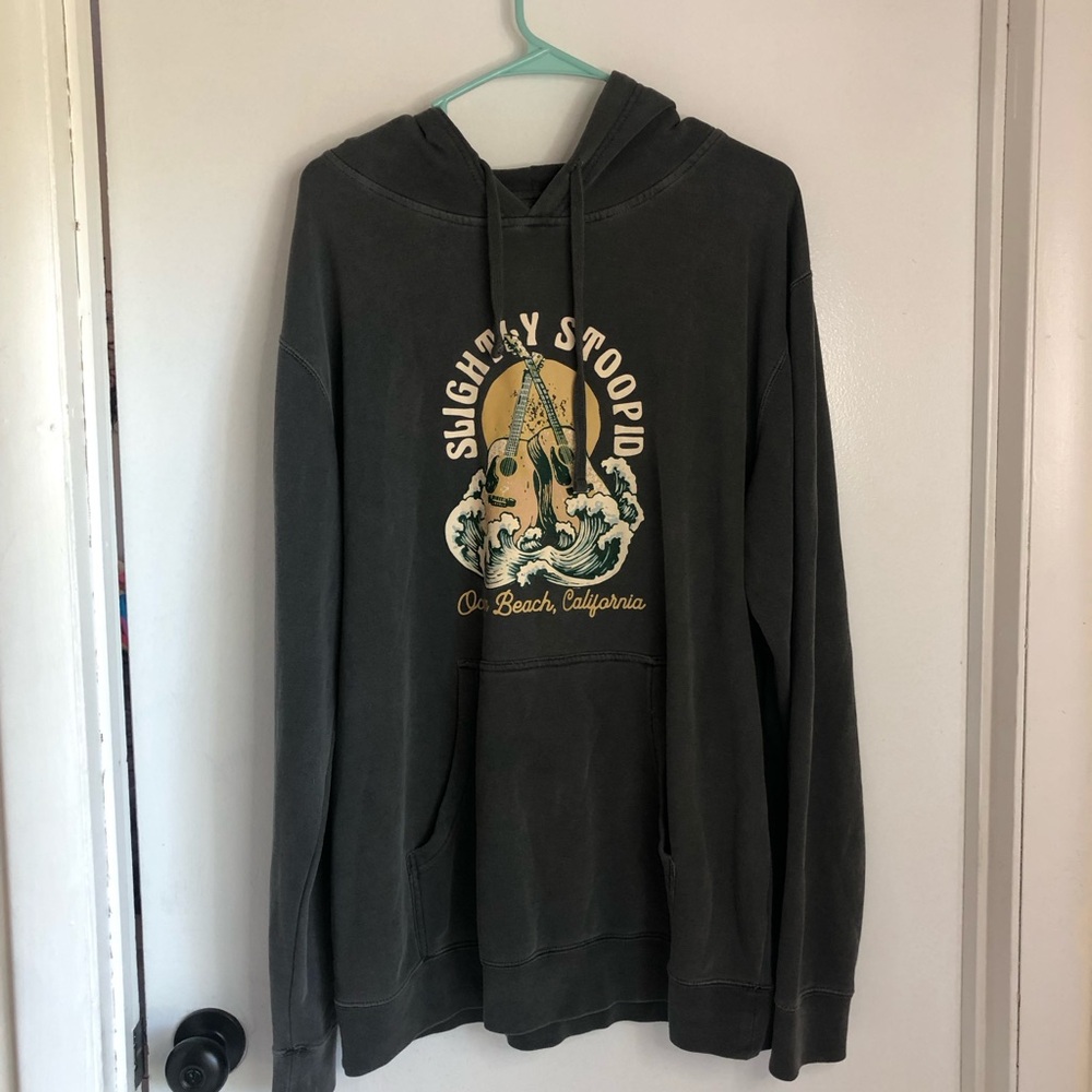 Slightly Stoopid Graphic Hoodie - Charcoal